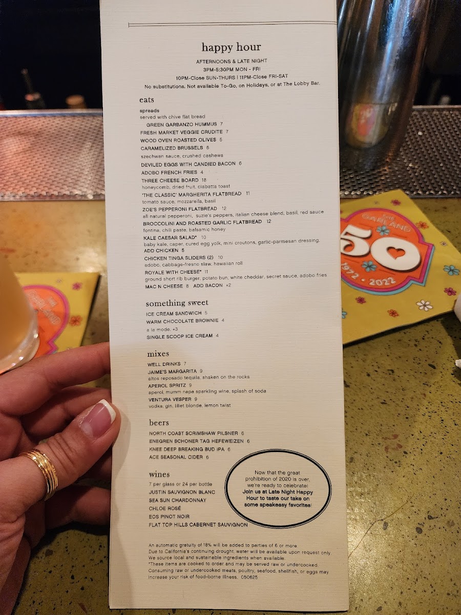 The Front Yard Menu - Image 6